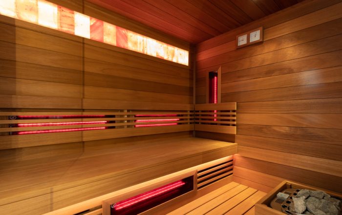 miniatura infrared niec sauna