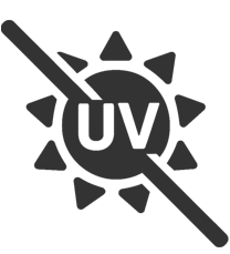 icon blokowanie UV promienniki infrared