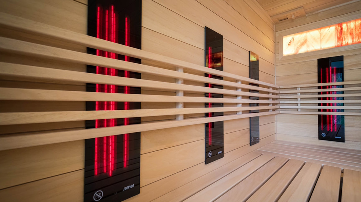 sauna infrared promienniki kwarcowe pic