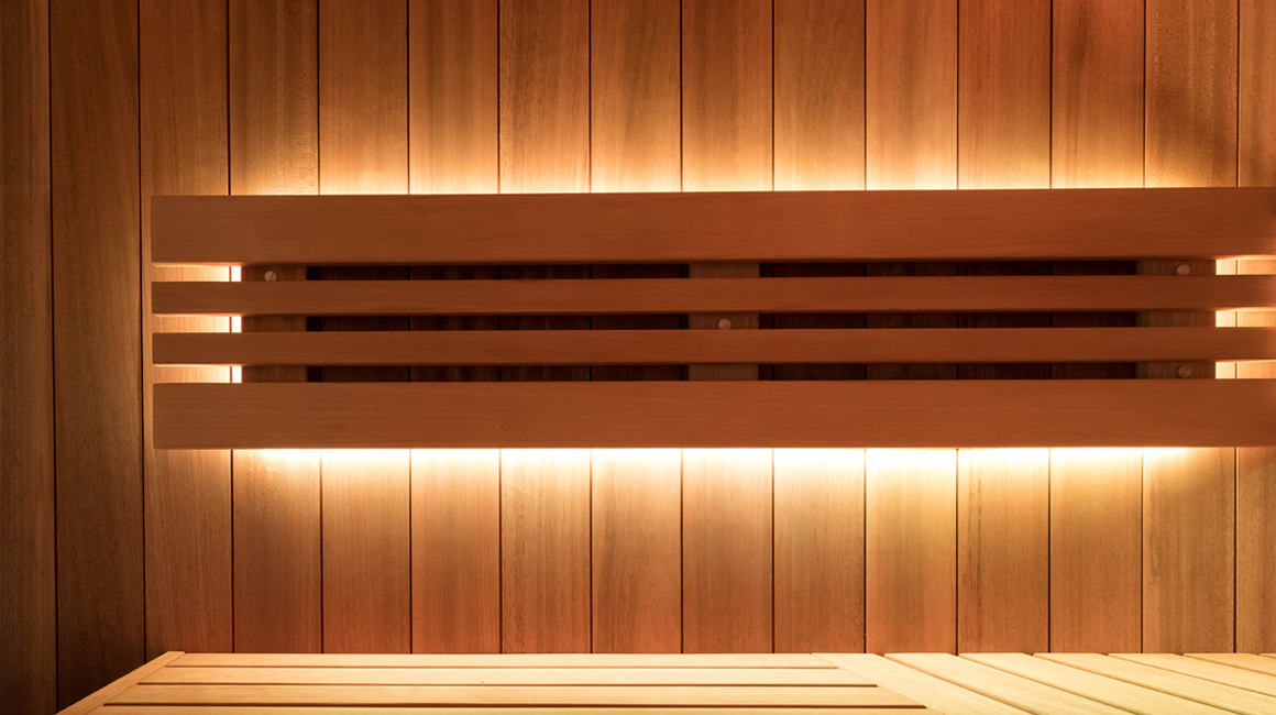oswietlenie zaoparciowe led ambiente sauna parowa